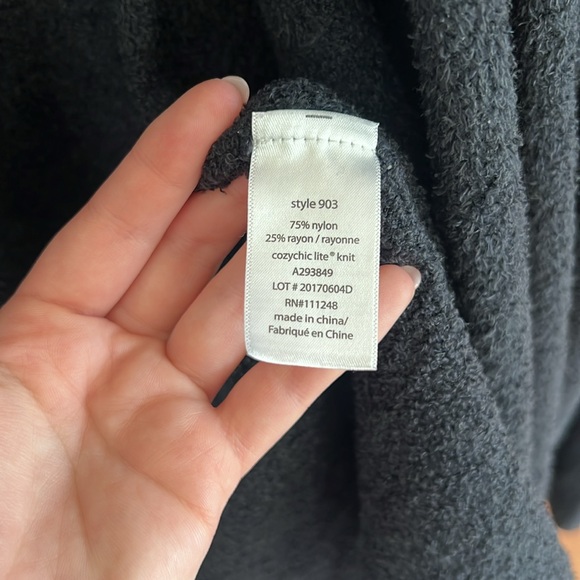 Barefoot Dreams CozyChic Lite Island Wrap Cardigan - Picture 7 of 8